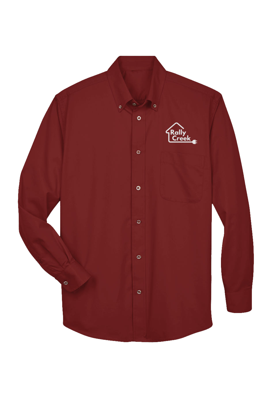 Rally Creek Mens Long-Sleeve Twill Shirt