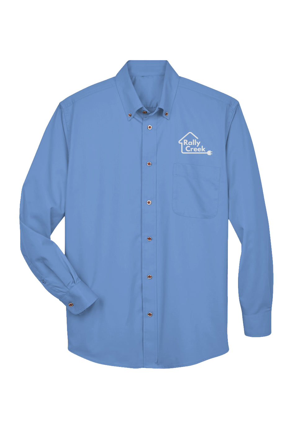 Rally Creek Mens Long-Sleeve Twill Shirt